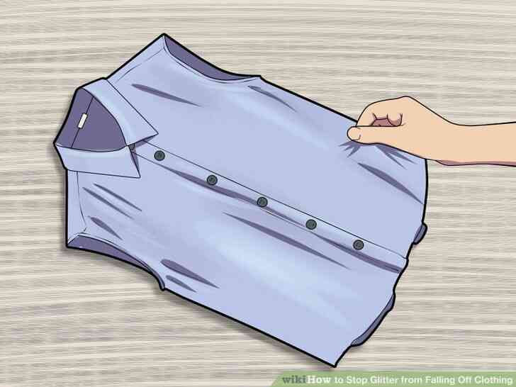 Image intitulé Stop Paillettes de Tomber Hors de Vêtements de l